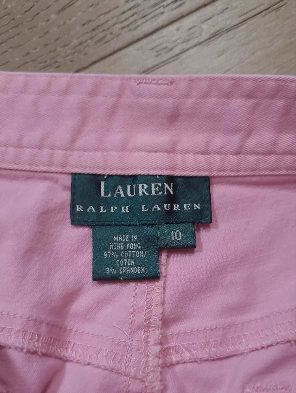 EUC Vintage Lauren Ralph Lauren Skirt Women's sz 10 Pink Mini Skirt - Picture 4 of 8